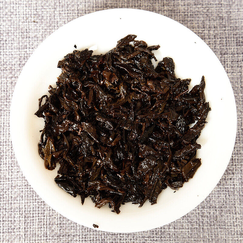 cooked tea cake Bailing Golden Bud cooked cake 100g Natural Pu-Erh Tea