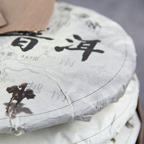 Seven Seed Cake Tea Leaves Lincang Iceland Gold Leaf 357g Old Tree Puerh Cha Tea