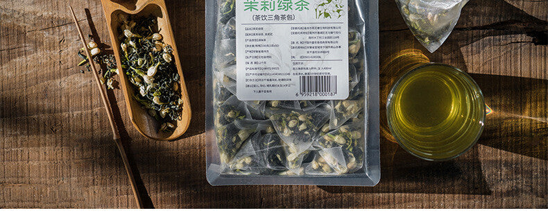 50-Bag Strong Aroma (For Milk Tea Shop Use) Jasmine Green Tea