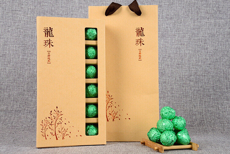 HelloYoung 120g 18 Pack Yunnan Pu'er Tea Handmade Jasmine Dragon Ball Tea