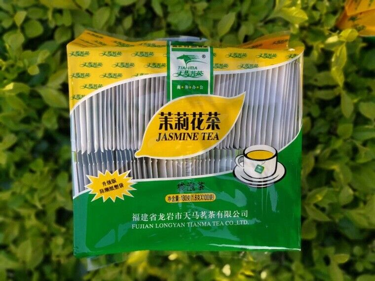 HelloYoung Green Tea Bags Disposable Tea Bags 100 sachets per bag 160g