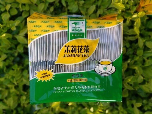 HelloYoung Green Tea Bags Disposable Tea Bags 100 sachets per bag 160g