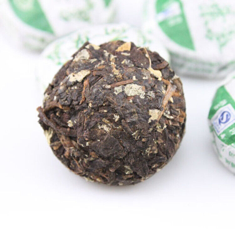 HelloYoung Yunnan Pu'er Ripe Tea Mini Small Tuocha Lotus Leaf Pu'er Herbal Tea 500g/17.6oz
