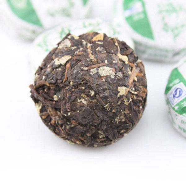 HelloYoung Yunnan Pu'er Ripe Tea Mini Small Tuocha Lotus Leaf Pu'er Herbal Tea 500g/17.6oz