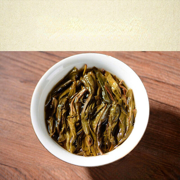HelloYoung Yunnan Pu'er Tea Brick Organic Raw Pu-erh Green Tea Healthy Drink 250g Top-Grade