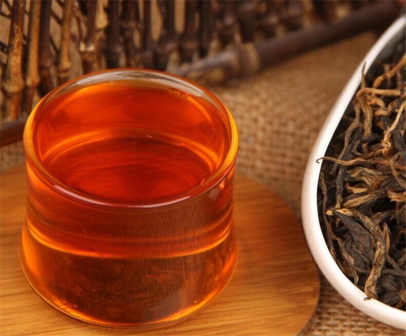 HelloYoung Spring Fragrant Flavor Chinese DianHong Golden Black Kongfu TeaRed Box Gift Tea