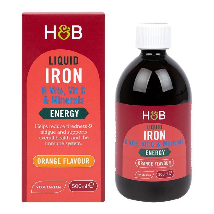 Heber Rui Liquid Iron Supplement Oral Liquid VC VitaminB Folic Acid 500ml/bottle Secondary image