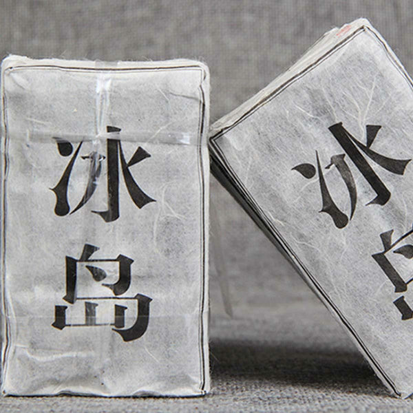 50g Organischer isländischer roher Puerh Tee gealtert Puer Mini Tee Brick