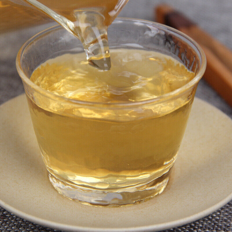 HelloYoung Pu'er Raw Tea Cake Yunnan Tea Cake 年南糯山古树纯料普洱茶生茶饼云南七子饼茶357g