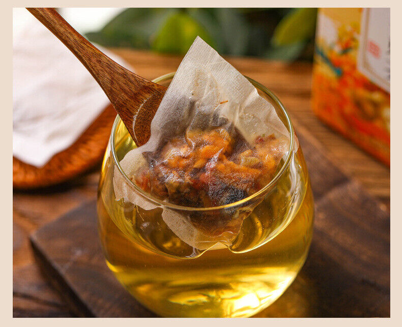 HelloYoung 150g Hericium erinaceus Clove Seabuckthorn Tea Stomach Nourishing Herbal Tea