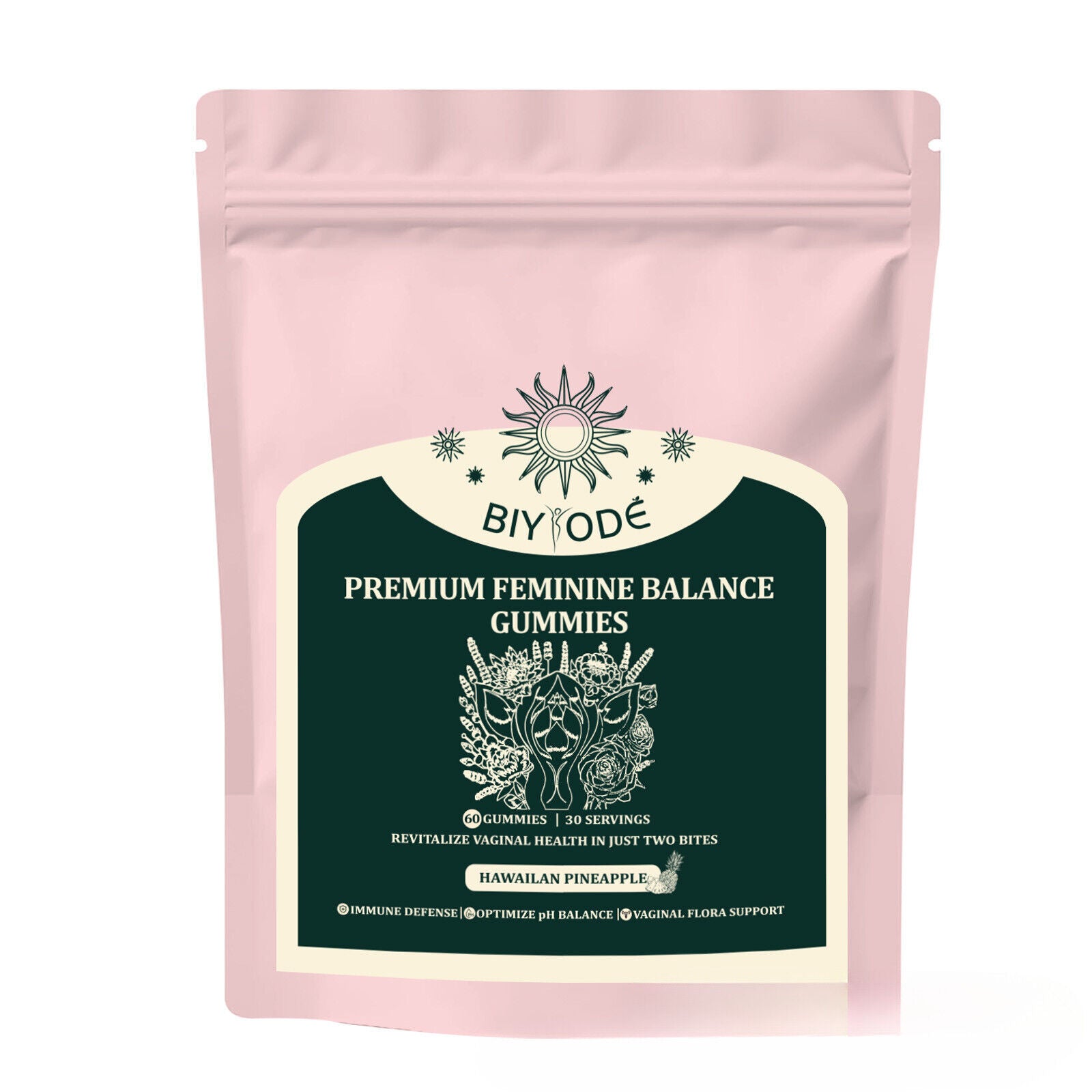 1-3Pack Vital Source Feminine Balance Gummies,Support Women's Health&Wellness/;;