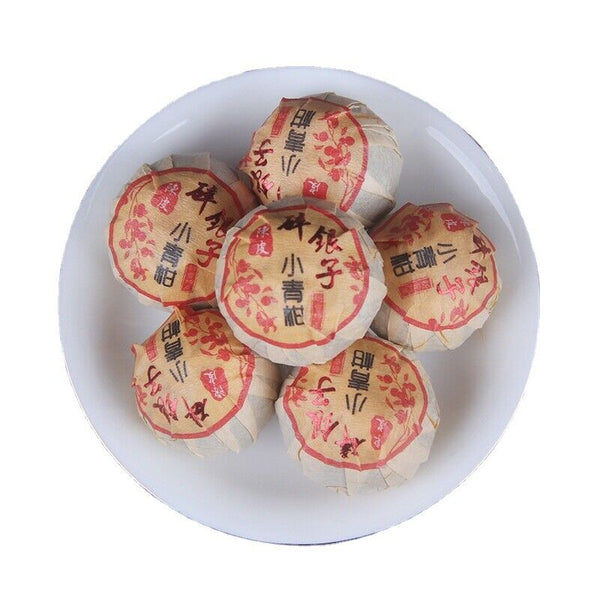 HelloYoung 500g Gift Tea Xiao Qing Guan Pu'er Tea Xin Hui Chen Pi Pu'er Tea Healthy Drinks