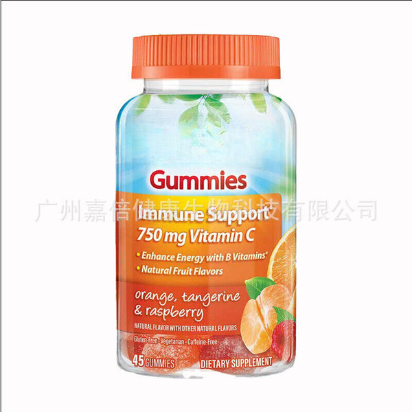 VC Gummies vitamin c gummies zinc bear multivitamin fruit gummies 90 capsules