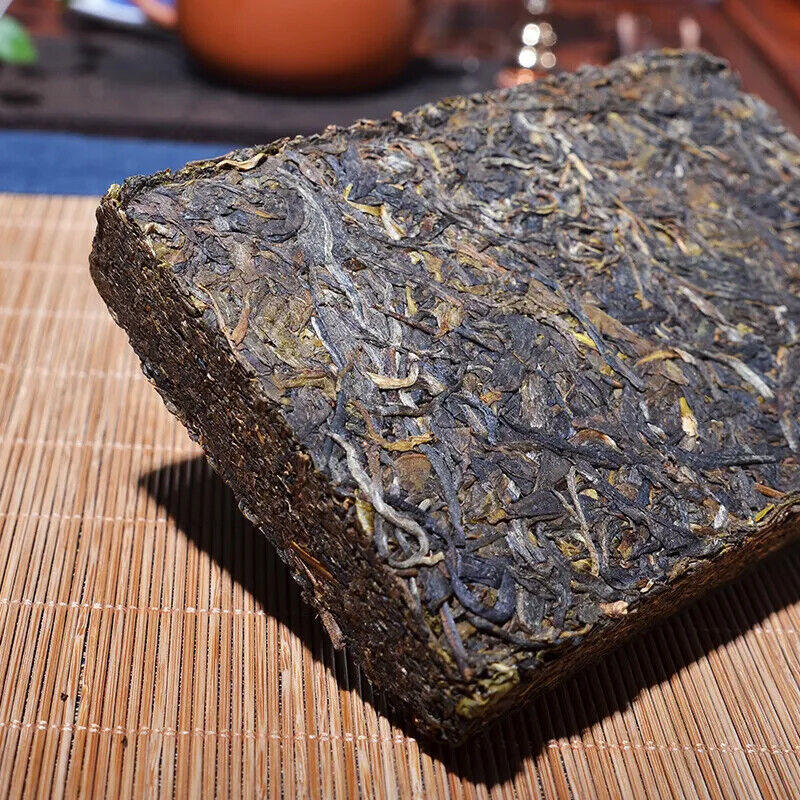 HelloYoung green tea Pu Er Tea Puerh Home Tea Yunnan Old Raw Health Care Black 250g