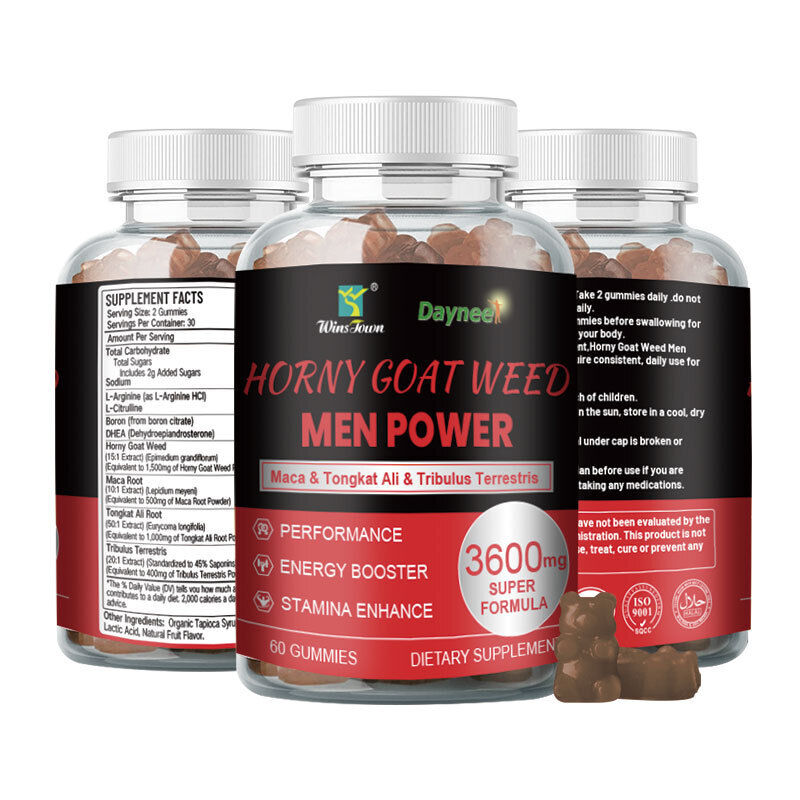 Horny goat weed men power gummies Main image