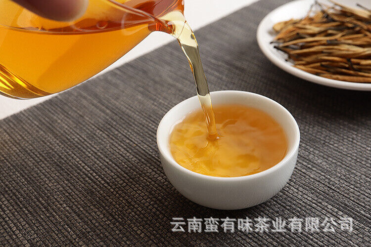 HelloYoung 500g Yunnan Yunnan black tea Fengqing big gold needle honey golden needle tea