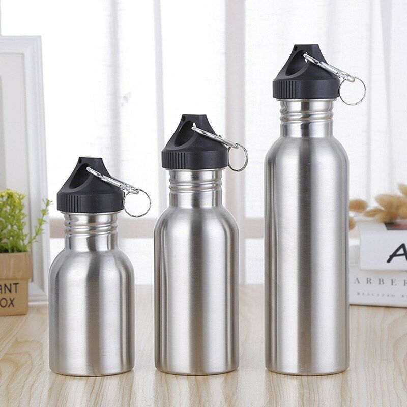Stainless Steel Kettle Portable Water Bottles Sports Outdoor Travel Drinkware