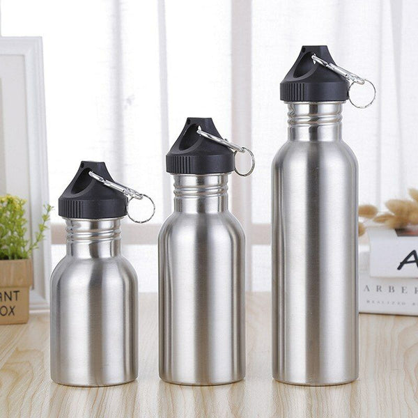 Stainless Steel Kettle Portable Water Bottles Sports Outdoor Travel Drinkware