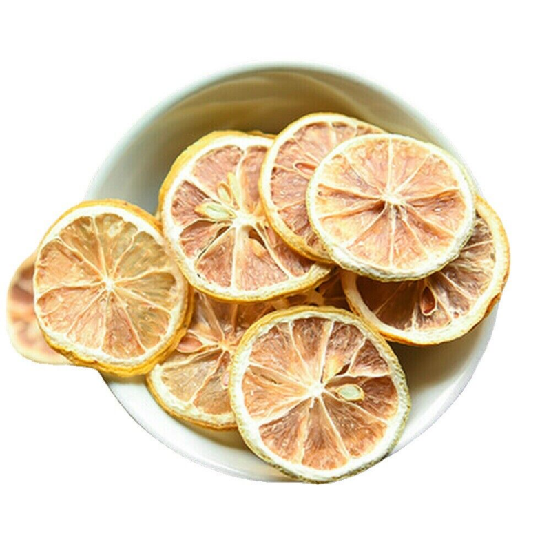 HelloYoung Natural Dried Lemon Slices Yellow Fragrance Fall Hem Fat Herbal Tea