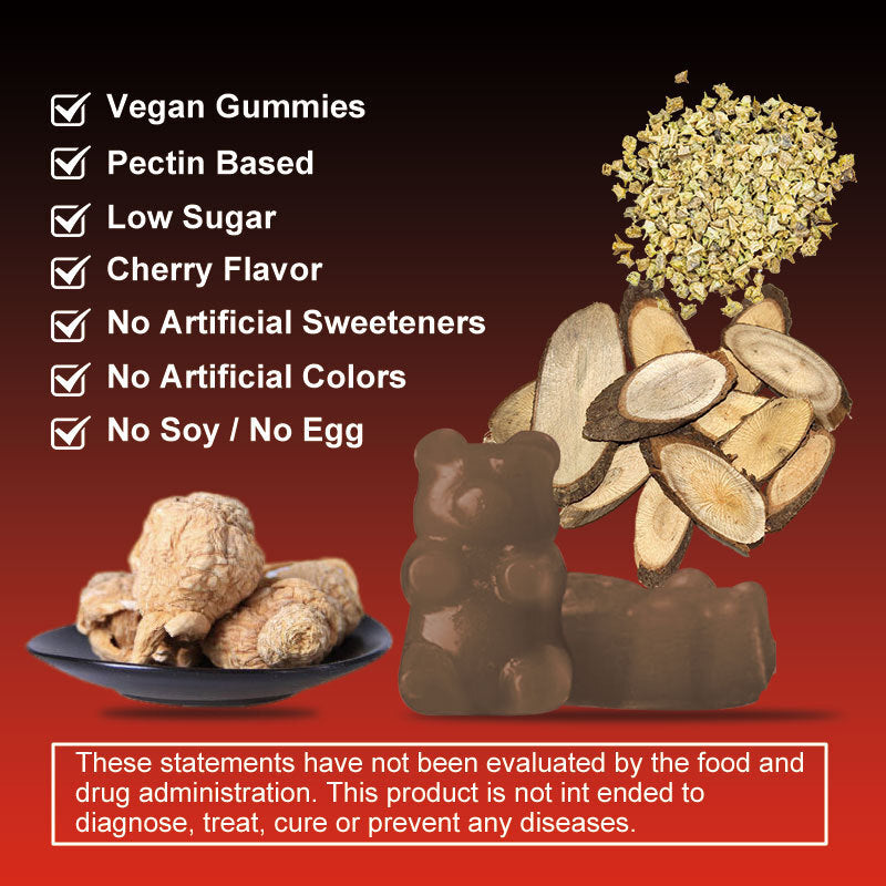 Horny Goat Weed Men Power Gummies MACA Health Gummies