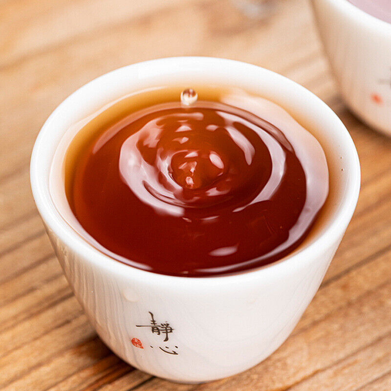 HelloYoung Glutinous Fragrance Crushed Silver Tea Fossil Yunnan Pu'er Ripe Tea Leaves 60g*2