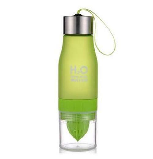 650ML Fruit Juice Water Bottle Infuser Outdoor Sports Portable Shaker Drinkware