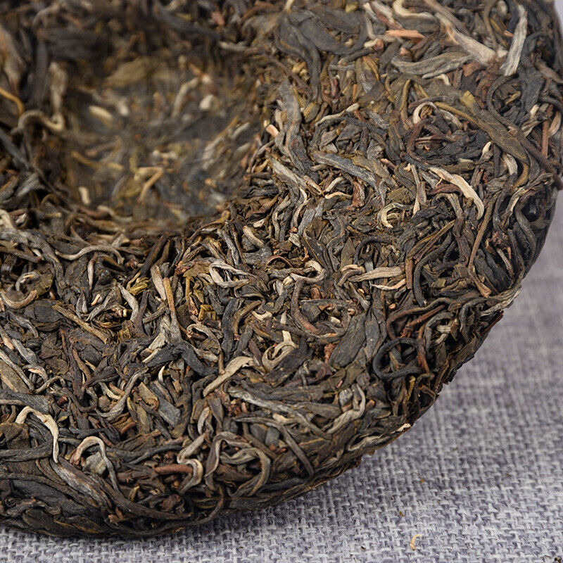 357g/12.59oz Big Tree Tea  Tea First Class Pu'er Raw Tea Mansong Spring Tea