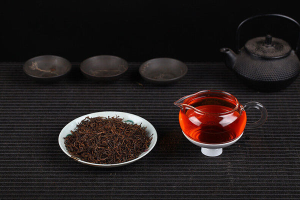 HelloYoung 500g Yunnan Pu'er Tea Menghai Spring Tea Golden Buds Ripe Tea Loose Tea
