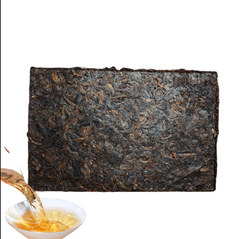 HelloYoung Yunnan Pu'er Tea Tea Ban Zhang Antient Tree Large Tea Bricks 1000g/2.2lb