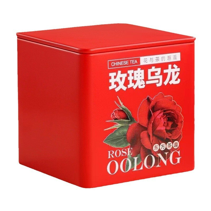 Floral Fruit Tea for Women’s Wellness  Tin Can Rose Oolong Tea with Rose Petals Secondary image