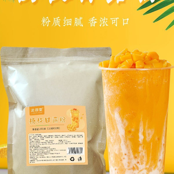 Cool and thirst quenching,kumquat lemon powder solid milk tea juice beverage