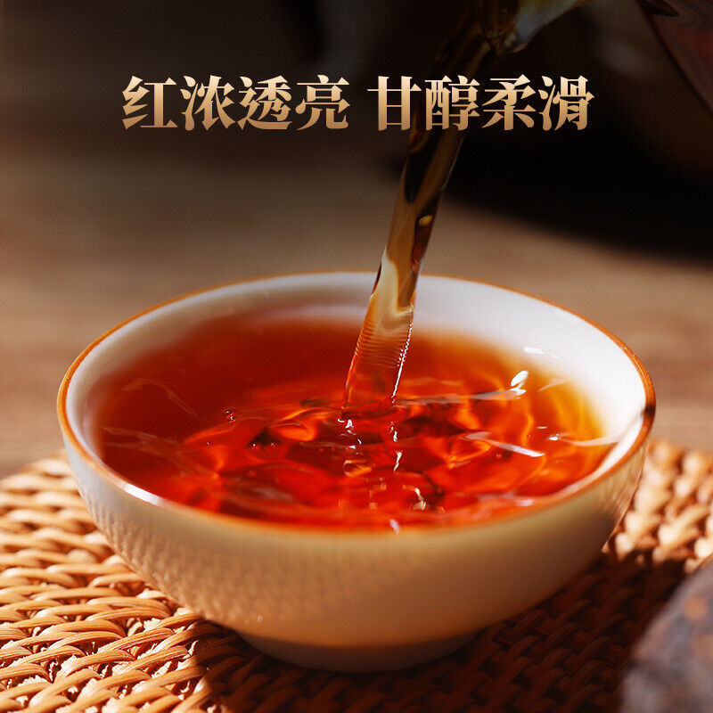 HelloYoung 100g/tuo Yunnan tea raw materials Pu'er Tuo tea Vouvou Tuo tea Menghai ripe tea