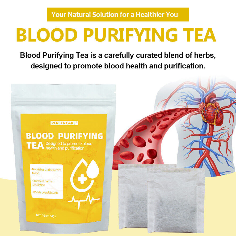 Herbal Detox Tea with Sophora Hawthorn Perilla Cassia 16 Bags for Body Cleansing Secondary image