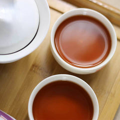 HelloYoung yr Ripe Puerh Tea Laotongzhi 908 Batch 141 High Quality Old Comrade Puer