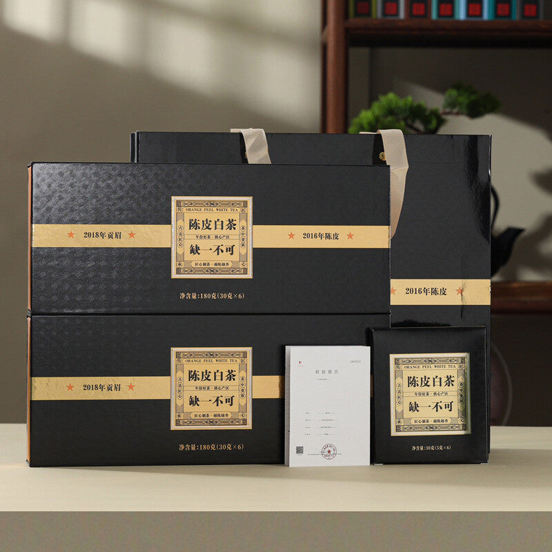 Fuding White Tea 2018 Gongmei Old White Tea Chenpi White Tea 180g Main image
