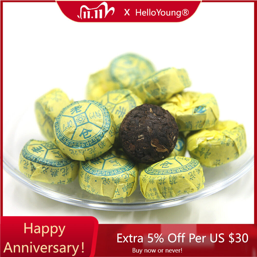 2015 Yunnan Tuocha Tee Chrysantheme Aroma Reif Mini Pu Erh Tuo Cha Tee Laocang