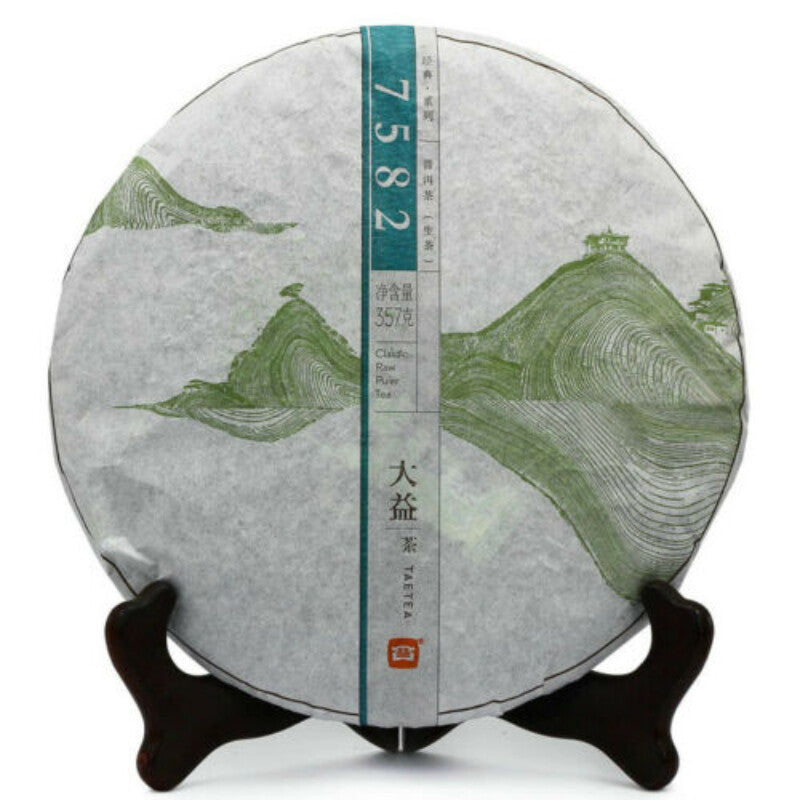357g Yunnan Ecology Menghai Dayi Puerh Tea Classic Pu'er Tea Puer Tea