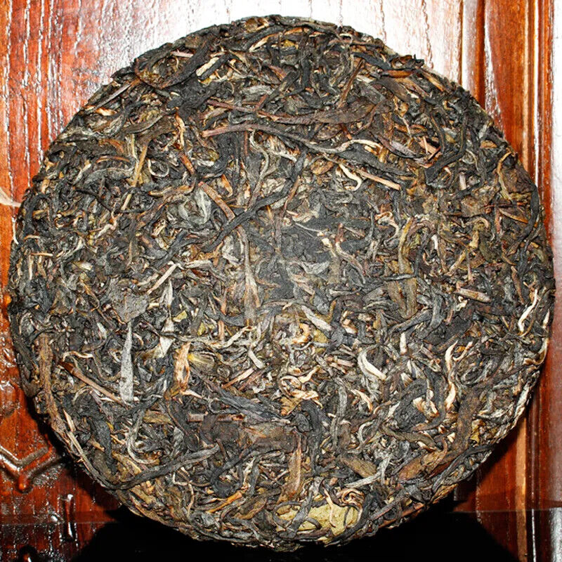 357g Yunnan Qizi Pu'er Cake Tea Bulang Old Pu-erh Raw Tea Sheng Puerh Tea Secondary image