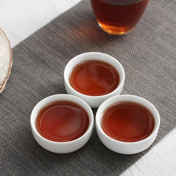 HelloYoung 357g Yunnan Pu'er Tea Banzhang Golden Buds Pu'er Ripe Cake Seven Seeds Cake Tea