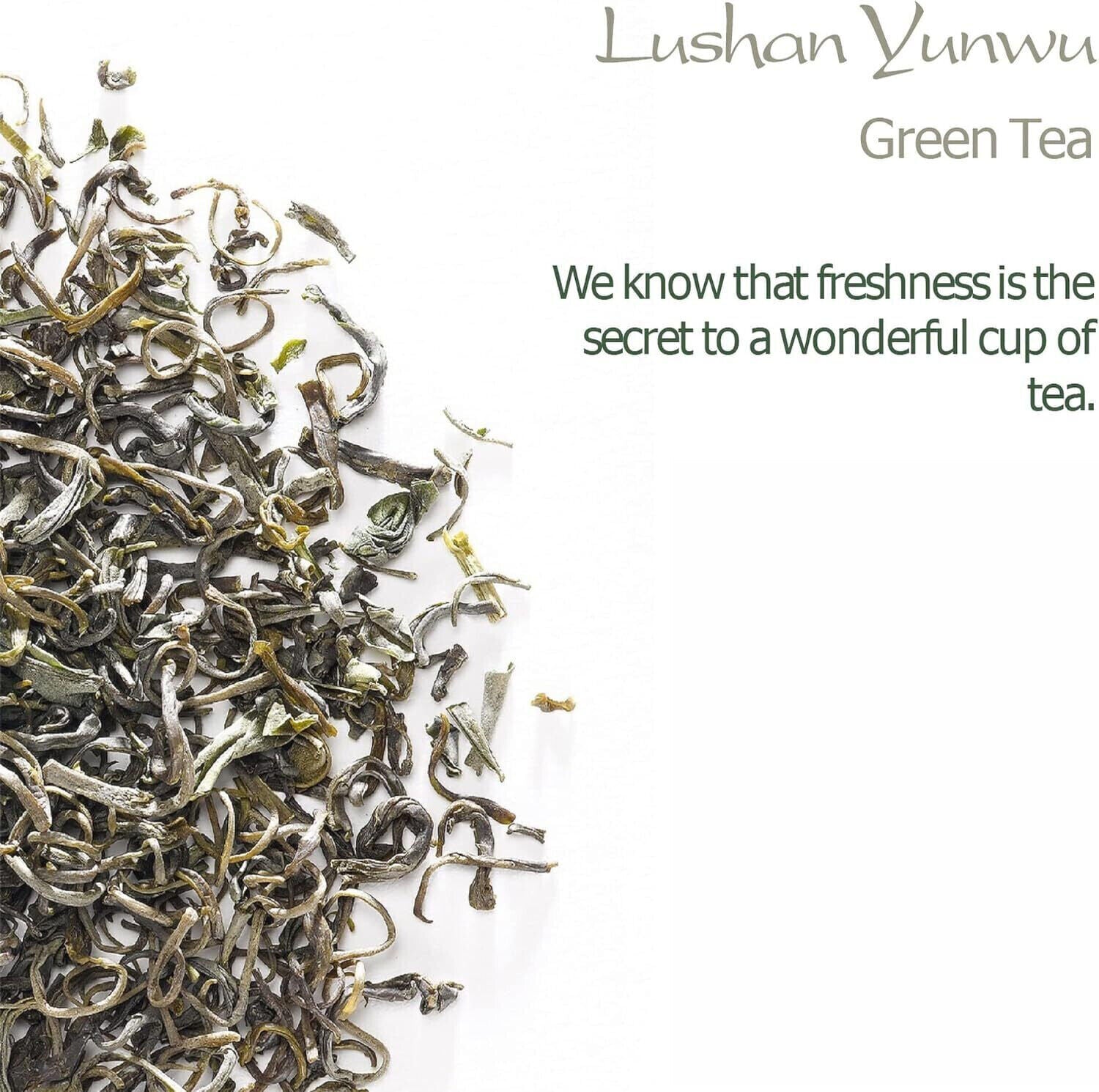 Wild Lushan Yunwu Green Tea - April Wind A Fog-Clouded Chinese Tea 100g Secondary image