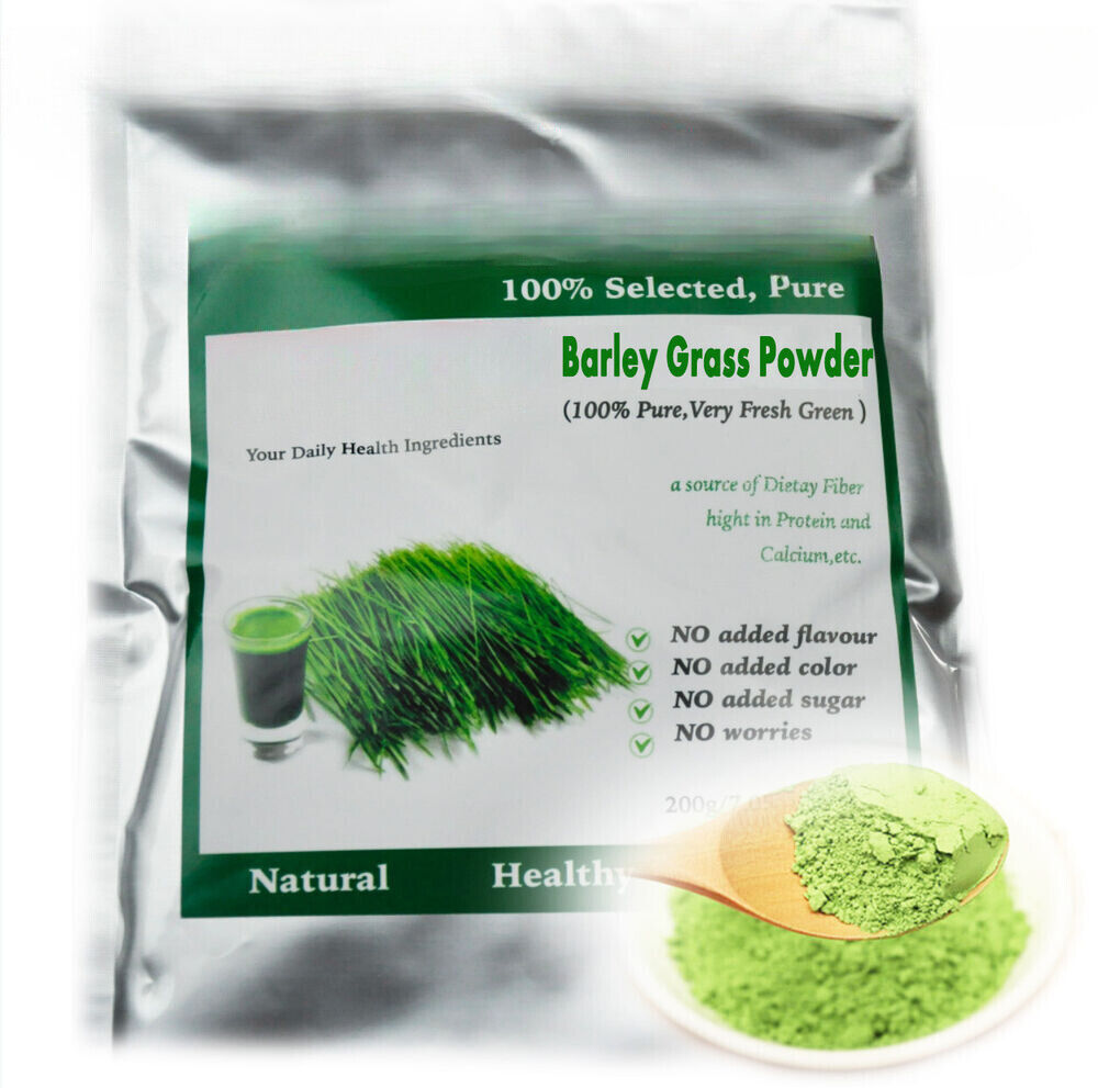 HELLOYOUNG100% Pure Barley Grass Powder -Fresh Green, Tasty Flavour Main image