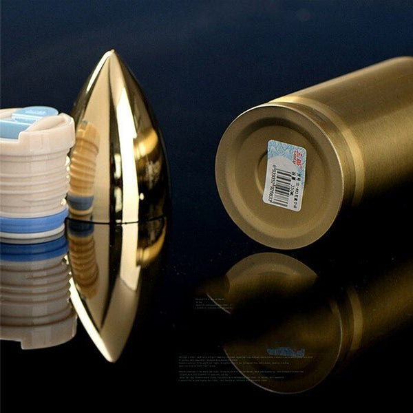 Rocket Bullet Vacuum Insulation Sports Portable Drinkware Stainless Steel Bottle