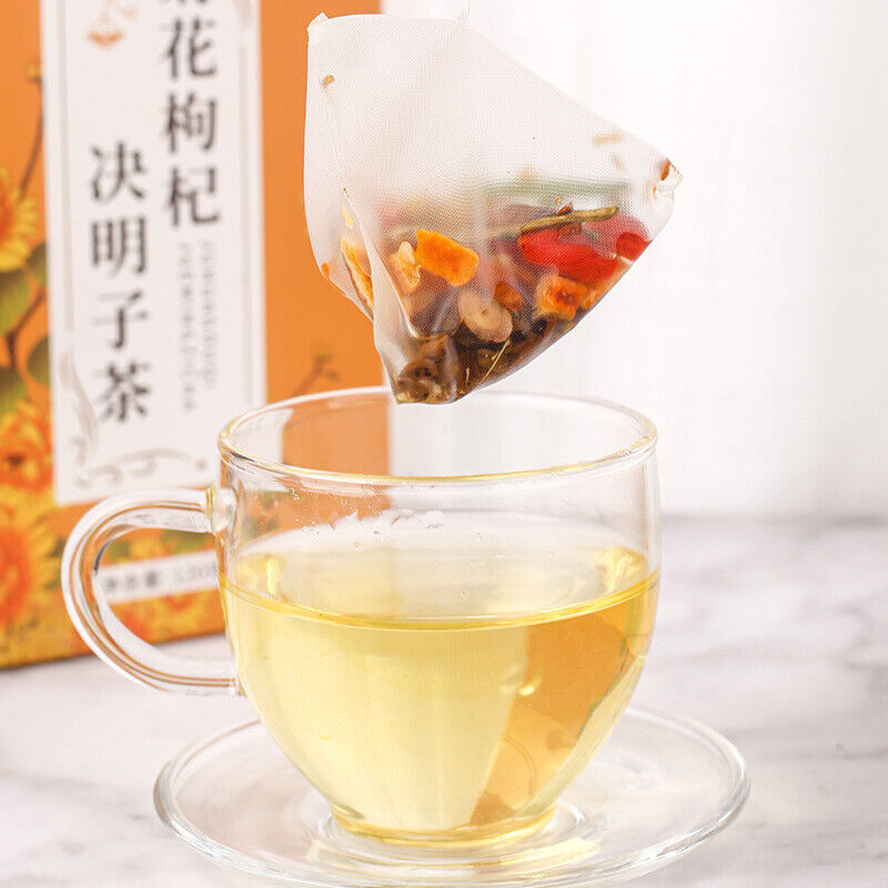 Authentique chrysanthème goji thé aux graines de cassia sachet triangulaire 120G Secondary image
