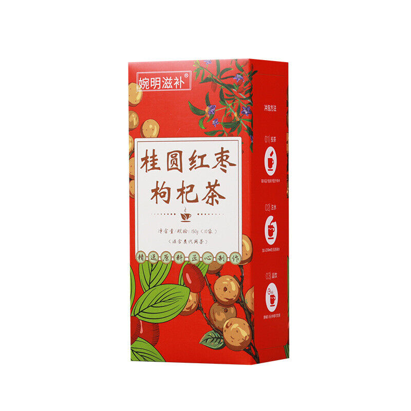 HelloYoung 150g Nourishing cinnamon red dates wolfberry tea Chrysanthemum rose health tea