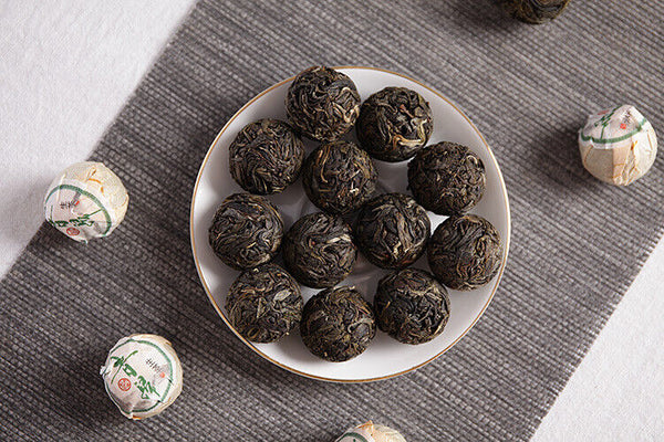 HelloYoung Yunnan Pu'er Tea Xigui Longzhu Big Tree Raw Tea Mini Small Tuo Tea 500g Bulk