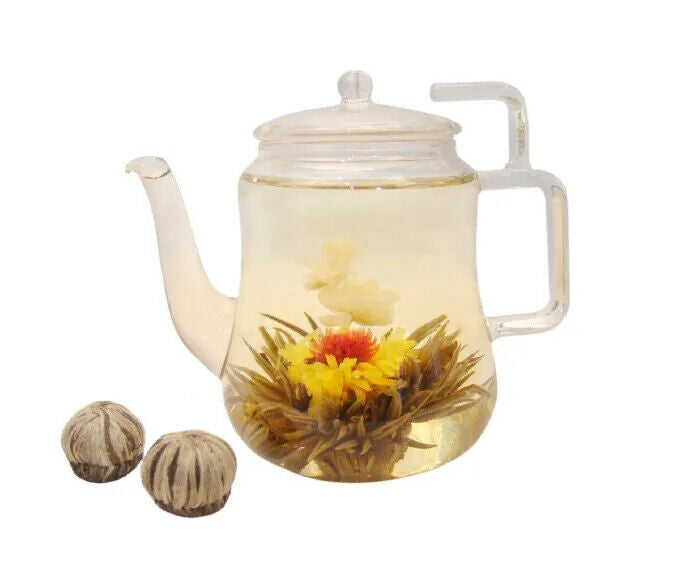Artistic Tea Jasmine Globe Amaranth Marigold Blossom Tea Flower Tea Ball 20pcs Main image