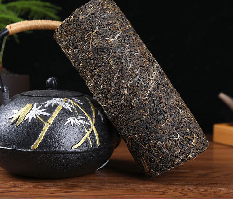 HelloYoung 1000g Yunnan Pu'er Tea Xigui Column Small Dragon Column Mini Bamboo Tube Raw Tea