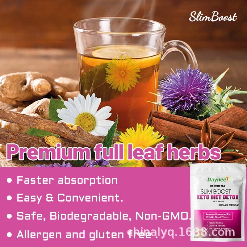 Slim Tea Slim Boost Keto Diet Detox Daytime Tea and Evening Tea