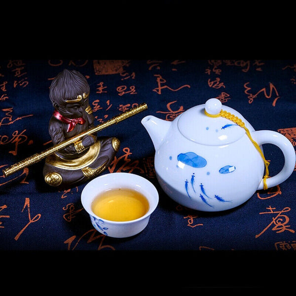 HelloYoung Brown Camellia Menghai Old Tree Pu'er Yunnan Special Gift 357g Pu'er Tea Cha Tea