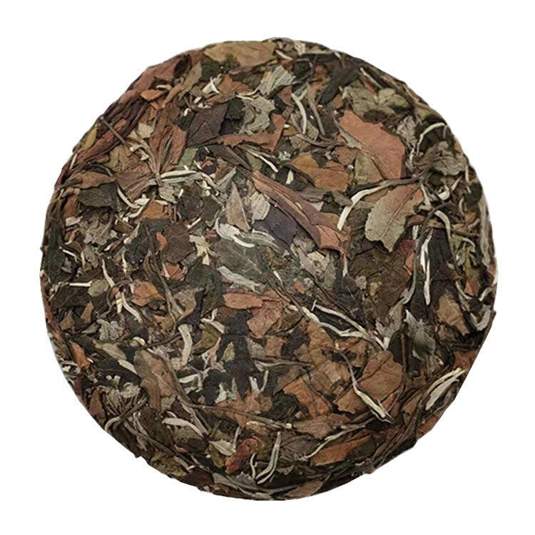 HelloYoung 357g Ancient Tree White Moonlight Yunnan Pu'er Tea White Tea Old White Tea Cake Main image